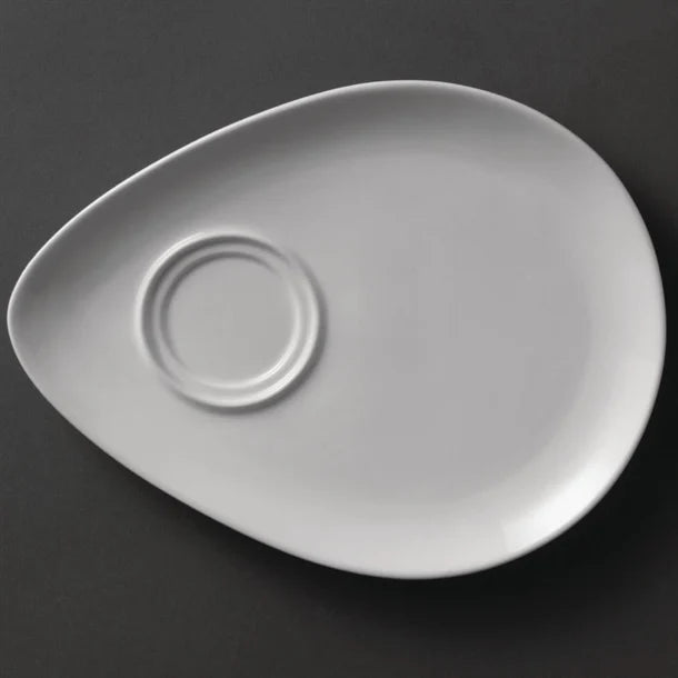 Olympia Whiteware Snack Plates 240mm (Pack of 12) Y102