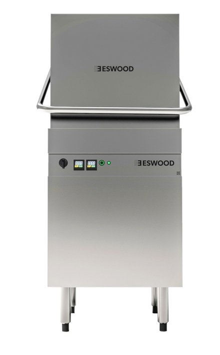 Eswood ES25DP Pass-Through Dishwasher with Drain Pump
