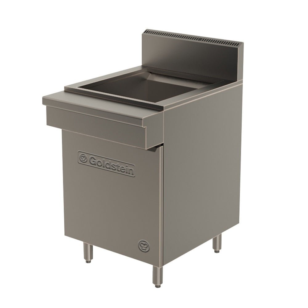 Goldstein FRG24L Flat Bottom 3 Basket Fish Fryer - Gas