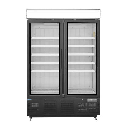 Polar G-Series Black Upright Display Freezer 920Ltr - GH429-A